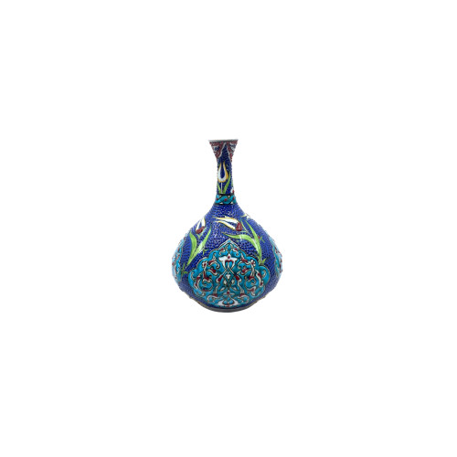 Tezhip 20 cm Gözyaşı Vazo 