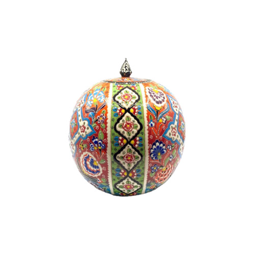 Kabartma Desen 20 cm Küre Küp