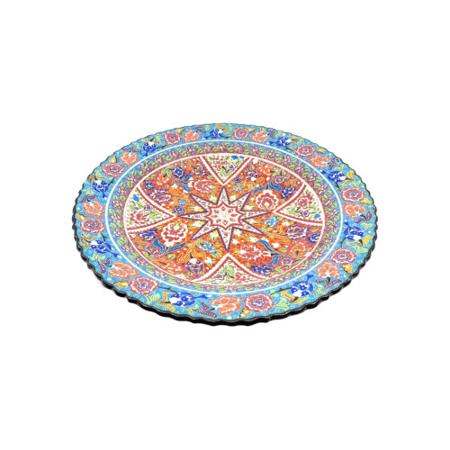 Kabartma Desen 40 cm Tabak