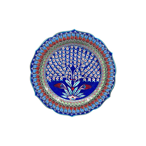 İpek Desen 30 cm Tabak 