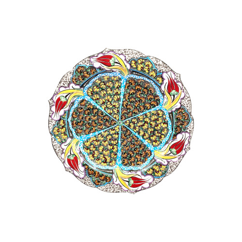İpek Desen 30 cm Tabak