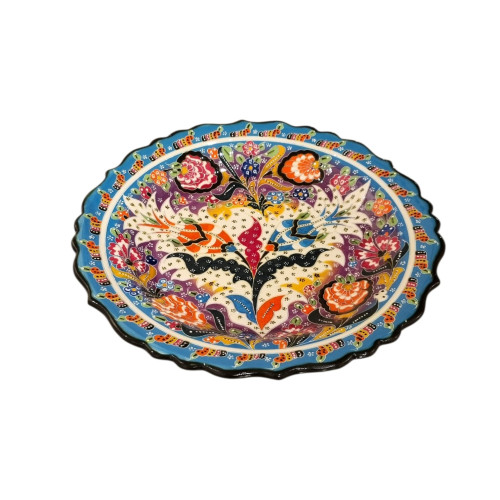 Kabartma Desen 30 cm Tabak