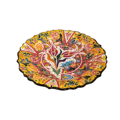 Kabartma Desen 30 cm Tabak