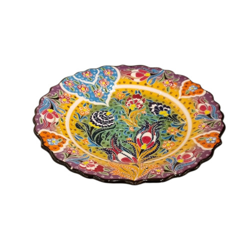 Kabartma Desen 30 cm Tabak