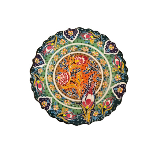 Kabartma Desen 30 cm Tabak