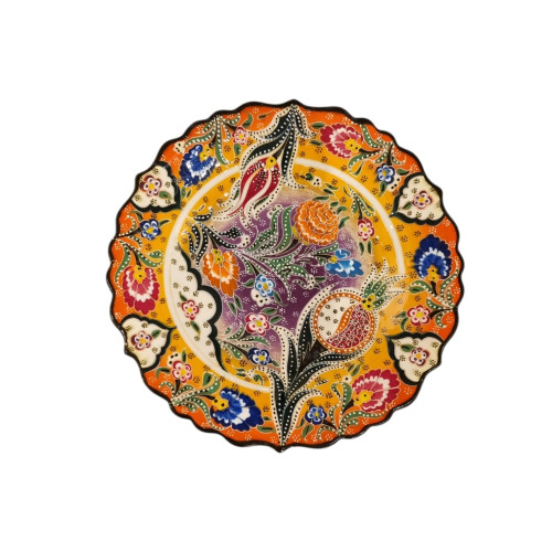 Kabartma Desen 30 cm Tabak