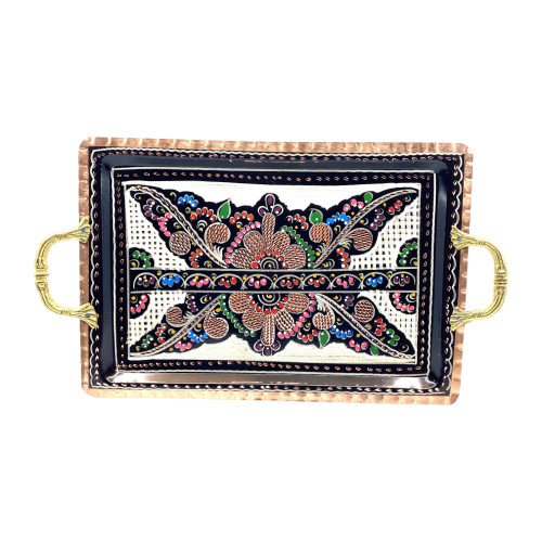 Retro Rectangular Serving Tray