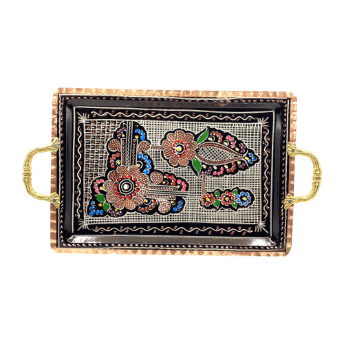 Retro Rectangular Serving Tray
