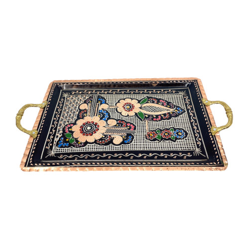 Retro Rectangular Serving Tray