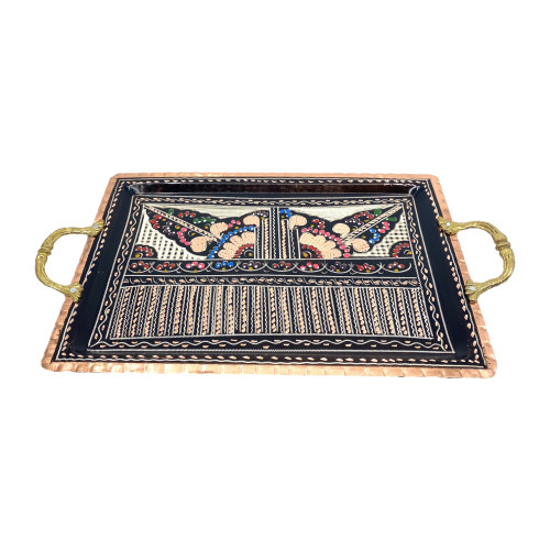 Retro Rectangular Serving Tray