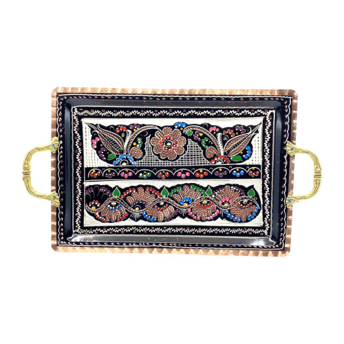 Retro Rectangular Serving Tray