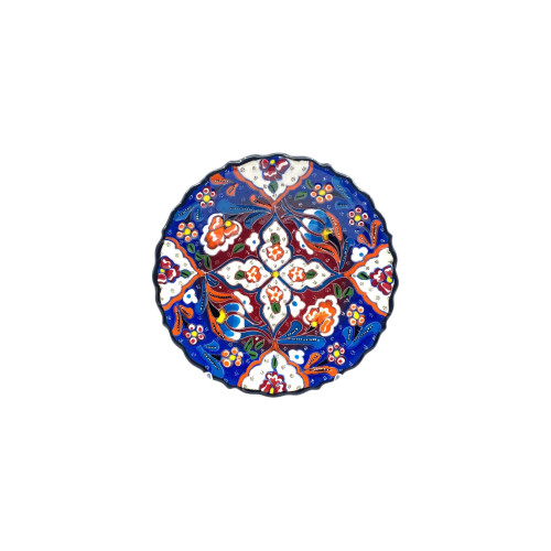 Kabartma Desen 18 cm Tabak