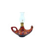 Lace Pattern Oil Lamp