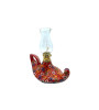 Lace Pattern Oil Lamp