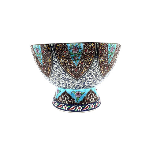 Tezhip 30 cm Derin Ayaklı Kase