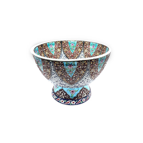 Tezhip 30 cm Derin Ayaklı Kase