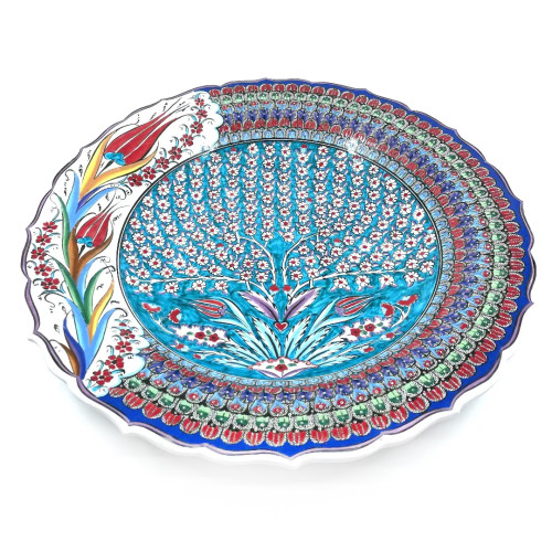 İpek Desen 40 cm Tabak